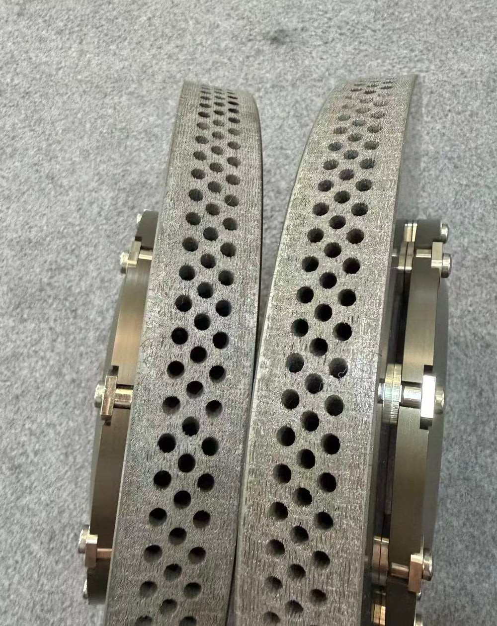 Carbon–carbon. The rotor edge.